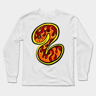 Number 2 Long Sleeve T-Shirt